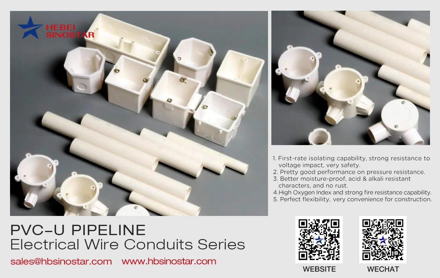 Advatage PVC-U Electrical Wire Conduits hbsinostar Advatage PVC-U Electrical Wire Conduits hbsinostar