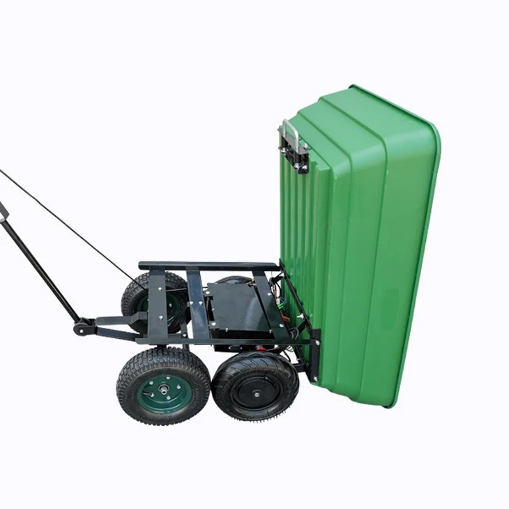 Four-Wheel Electric Wheelbarrow
