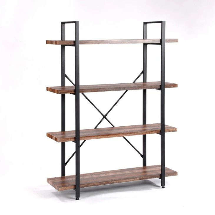 Vintage Industrial Rustic Bookshelf